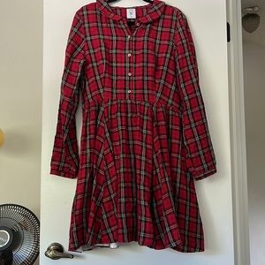 Son de Flor plaid button down dress